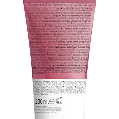 L'Oréal Professionnel Paris | Pro Longer Expert Series Professional Renewing Formula Après-shampoing cheveux longs clairsemés 200 ml