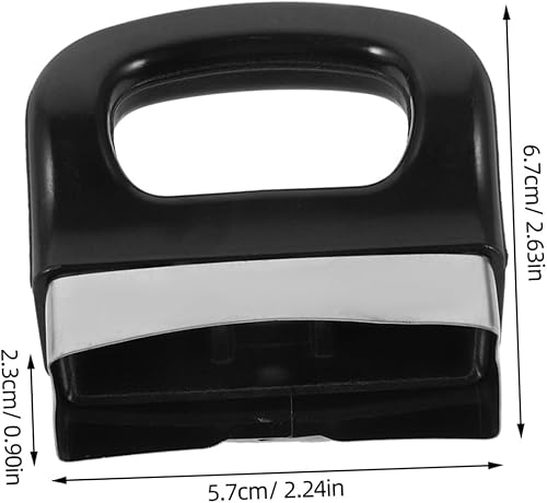 Miniatura 7 de Housoutil 2 manijas laterales de sartén, reemplazo de manijas de olla, asas laterales cortas de repuesto para olla a presión, vaporera, salsa,