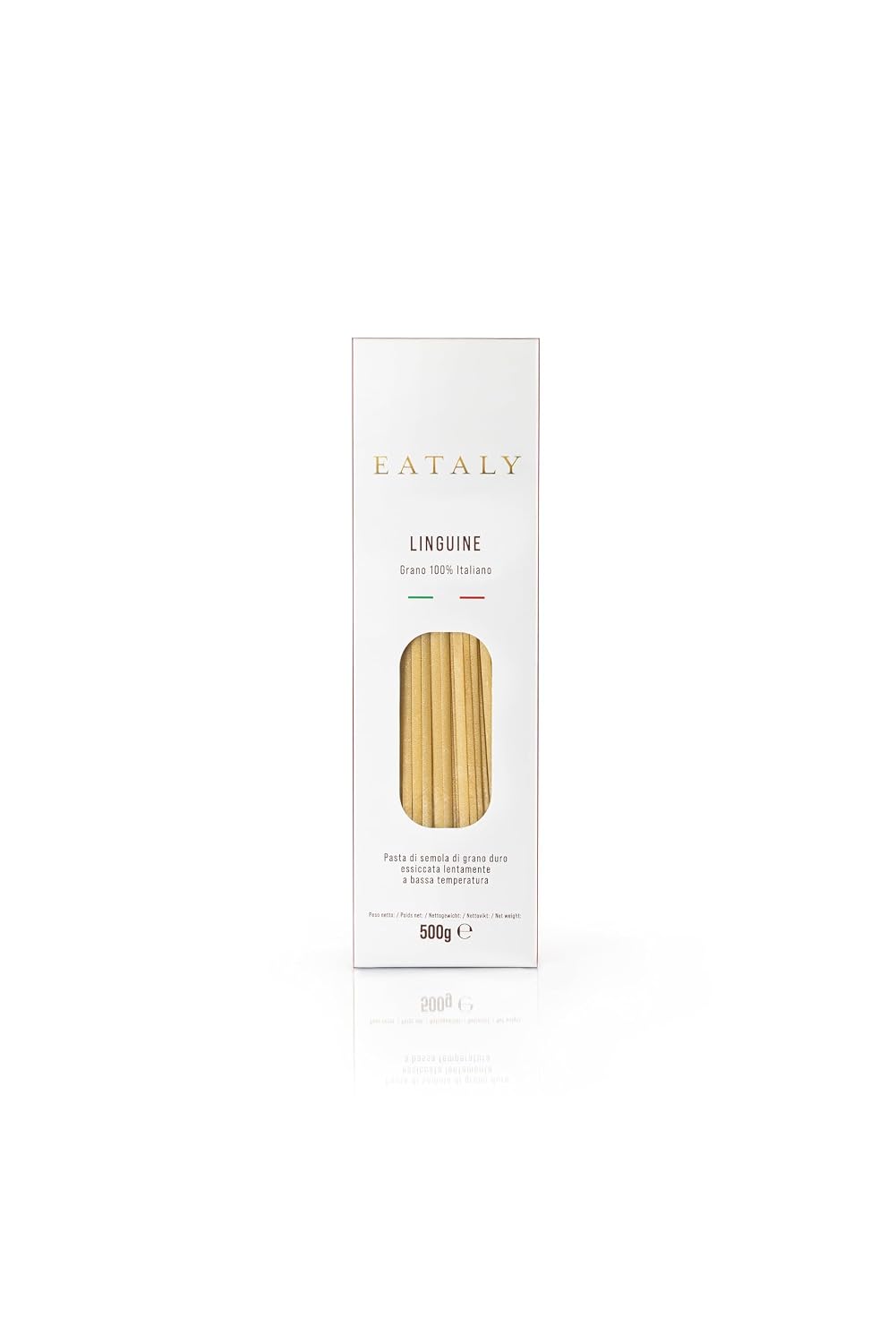 Eataly Long Cuts Sampler Pasta Bundle Pack- Linguine, Bucatini & Super Spaghettoni, 3-500g (17 oz.) Boxes- 1 Each