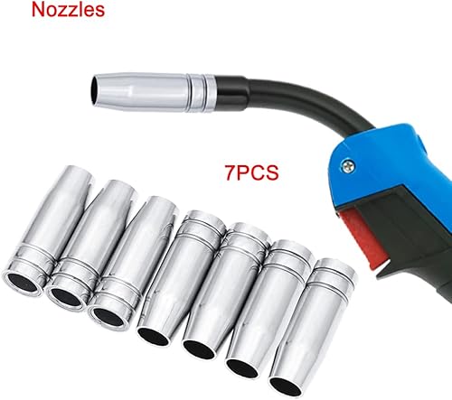 Miniatura 3 de 15AK MB15 Boquillas de contacto Soportes para puntas de contacto MAG/MIG Kit de consumibles para soldador Herramientas de soldadura Accesorios para