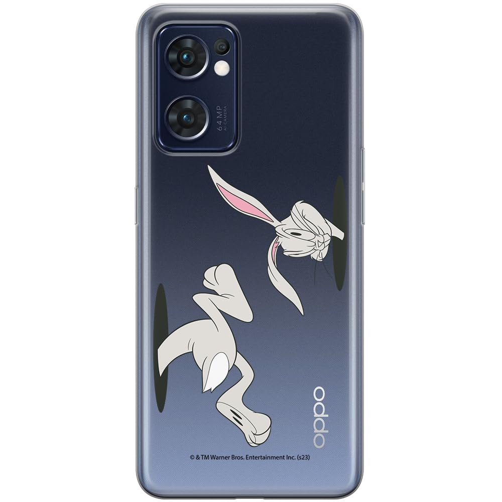 Funda Compatible con OPPO Reno10 Oficial de Looney Tunes Bugs Bunny