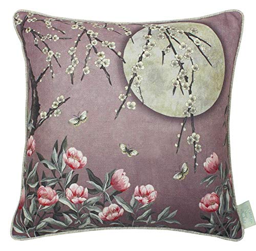 Image of The Chateau by Angel Strawbridge 1 x MOONLIGHT Polyester Filled Cushion 45 x 45cm - ROSE DAWN -