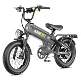 ANIIOKI eBikes for Adults, 200+ Miles Long Range Electric Bike, 28 MPH High Speed Commuting Ebikes, 48V 60AH Electric Bicycles