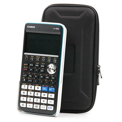 DURAGADGET Water-Resistant Protective Hard Graphic Calculator Carry Case for Casio FX-991 DE X | fx-991ES Plus | FX-991ESPLUS | FX-991EX | FX-CG10-L-IH | FX-CG20-LA-EH | FX-CG50 | Fx-CP400+E