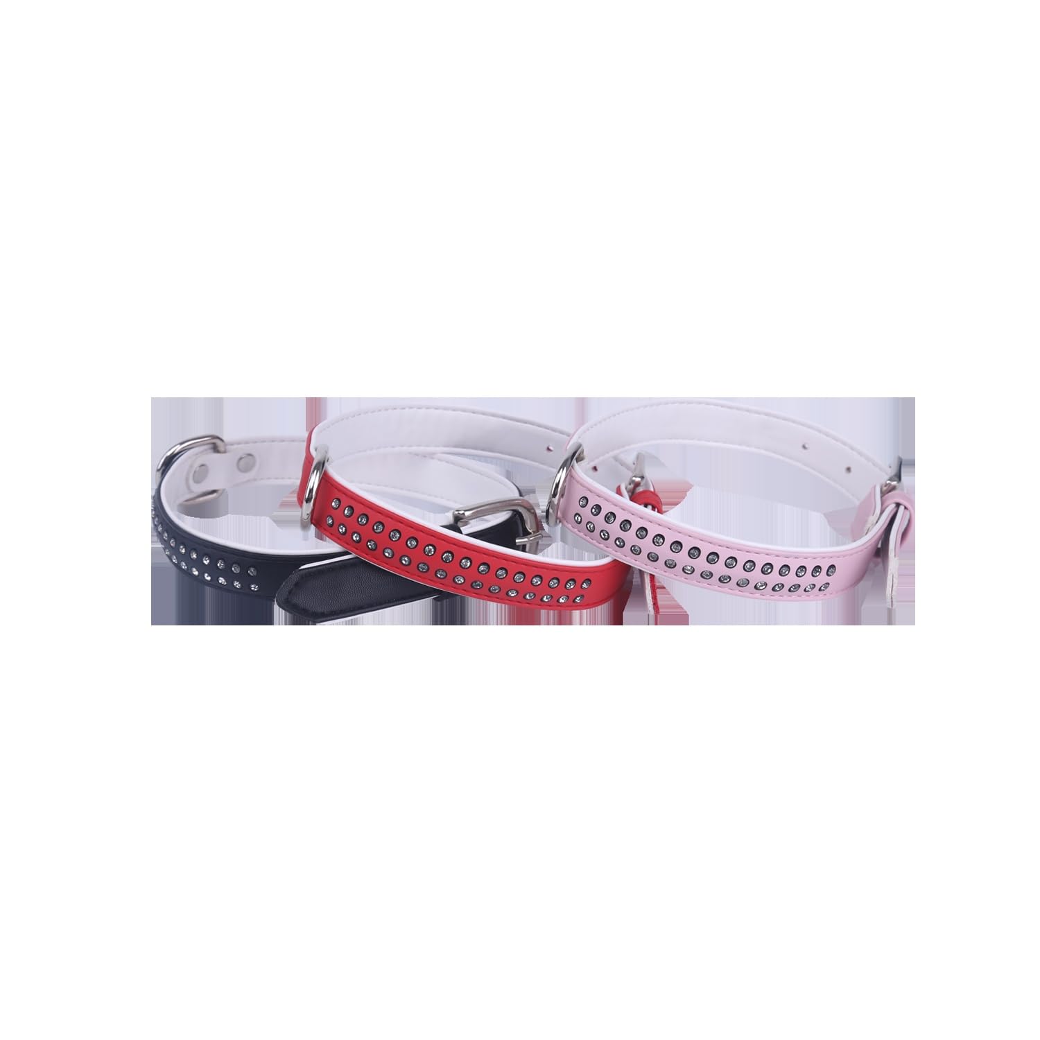 Leather Dog Collar, Sturdy and Adjustable, Ideal for Walks and Training, Provides Comfort and Durability.
