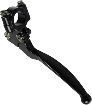 FLYPIG Left 7/8 Black Brake Handle Levers Perch for Honda XR CRF 50 70 90cc 110cc 125cc XR80 CRF70 CRF80 XR100 CRF100 Pit Dirt Bike Motorcycle Handlebar