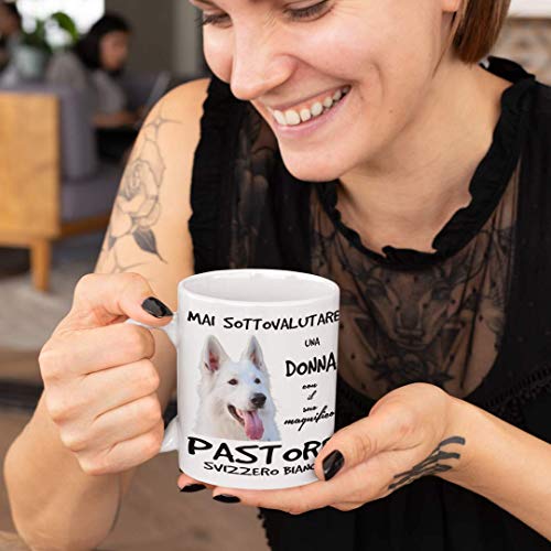Tazza Pastore Svizzero Bianco per Colazione, The