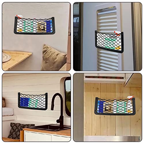 AolKee 4Pcs Rete Portaoggetti Auto 36 x 18 cm