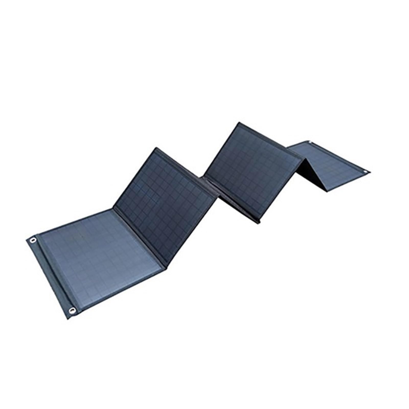 Panel słoneczny Składana torba Wyjście USB Ładowarka słoneczna Przenośne składane urządzenie do ładowania słonecznego Zewnętrzny przenośny zasilacz Idealny Wynik(120W 6 fold Black)