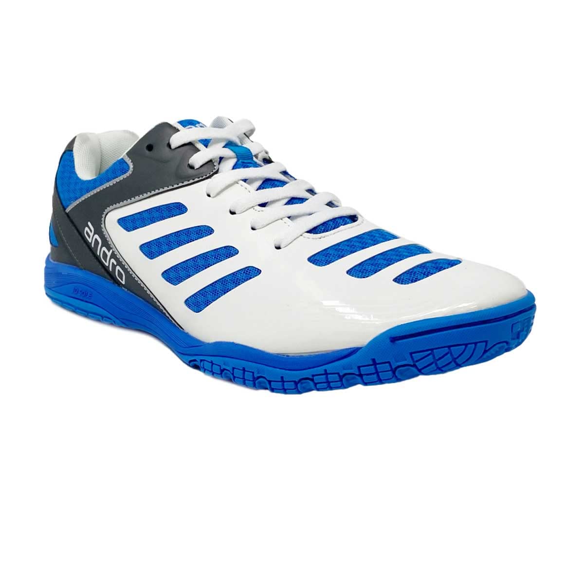 Andro Schuh Cross Step 2, grau/gelb, 40