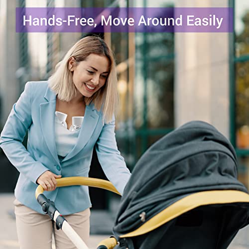 Kidzpros Double Wearable Breast Pump, Hands Free Breast Pump, Portable Electric Breast Pump, 3 Modes & 9 Levels, Lcd Touch Screen Display, Wearable Milk Extractor, Bpa Free Breastfeeding (2Pcs) #TOP4