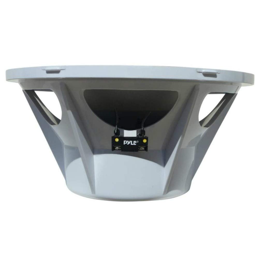 SUBWOOFER IMPERMEABILE WATER PROOF PYLE PLMRW12 12" 30,00 CM 300 MM BIANCO PER IMBARCAZIONI BARCA GOMMONE O PISCINA O LOCALI ALL'APERTO, SINGOLA BOBINA DA 4 OHM DA 300 WATT RMS E 600 WATT MAX