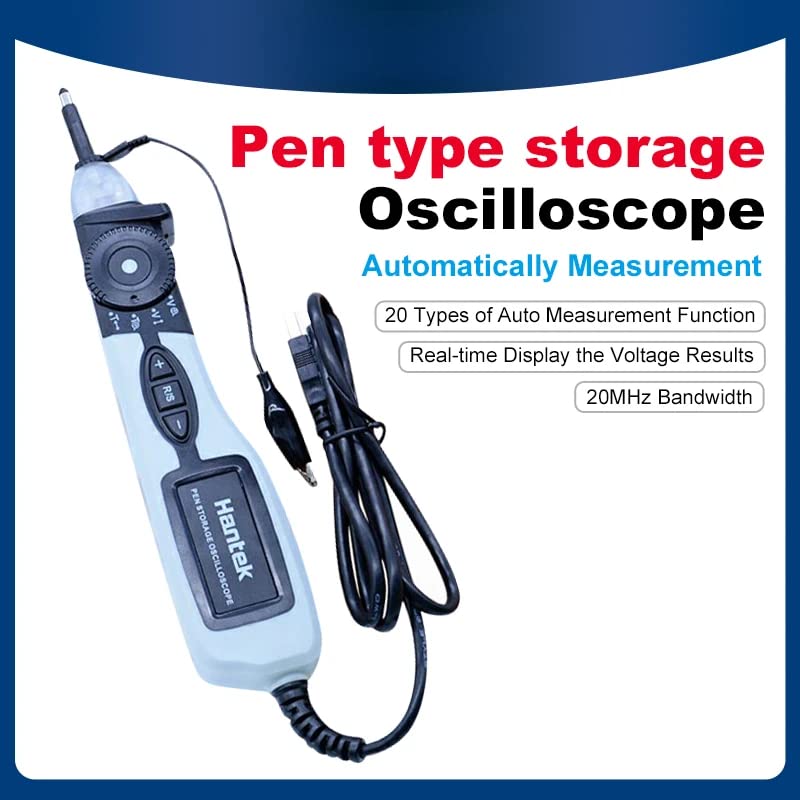 Hantek Pen type Mini Oscilloscope Hantek PSO2020 Digital Oscilloscope Pen type USB 1 Channel Portable Storage Oscilloscope 96MSa/s 20MHz Bandwidth