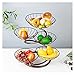 Cesto di frutta Ciotola di frutta a 5 livelli, cesto di frutta for la cucina Design portatile scarico rapidamente porta frutta multi-funzione adatto for la conservazione della cucina .Titolare della f
