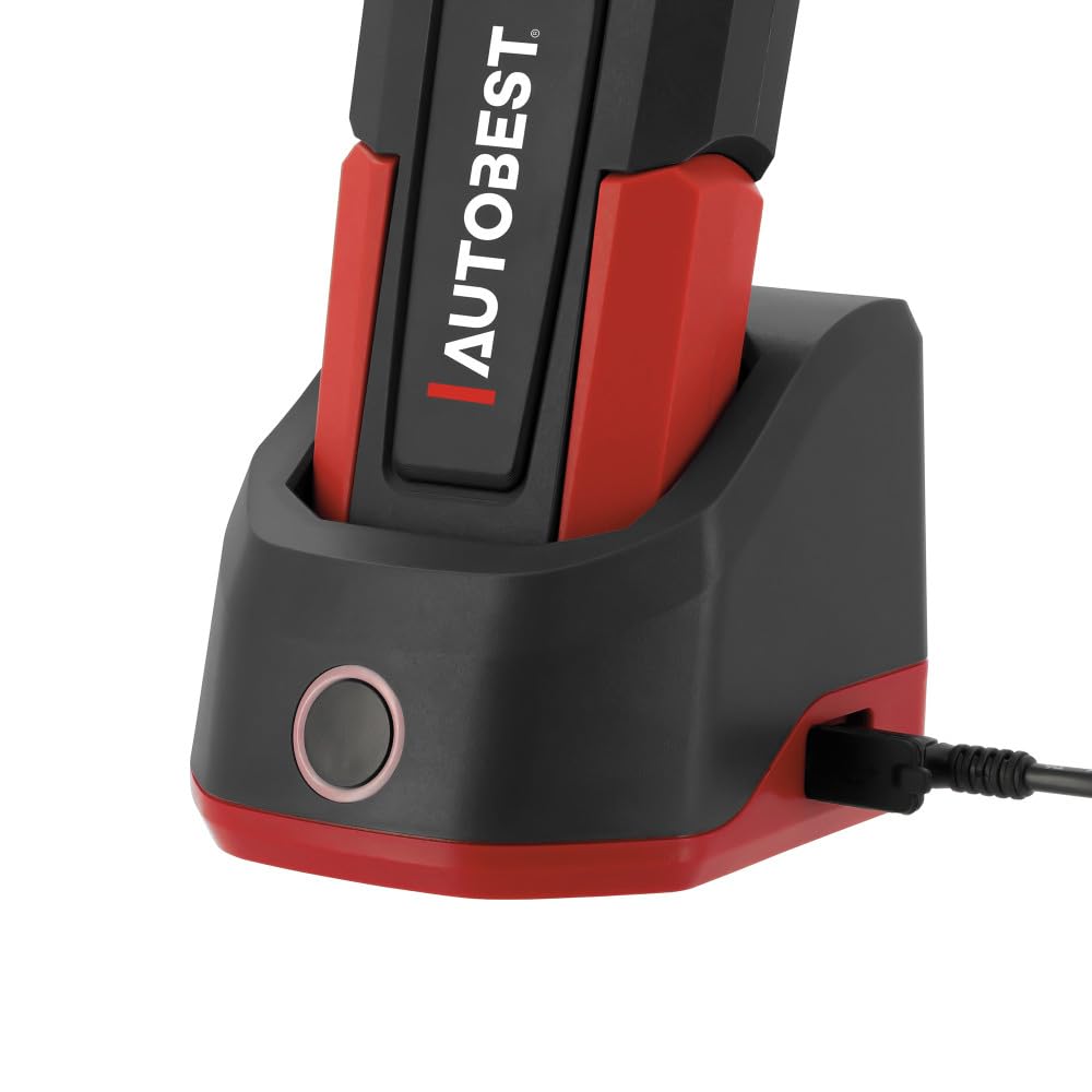 Baladeuse rechargeable LED - Socle de recharge - 10W - Puissante