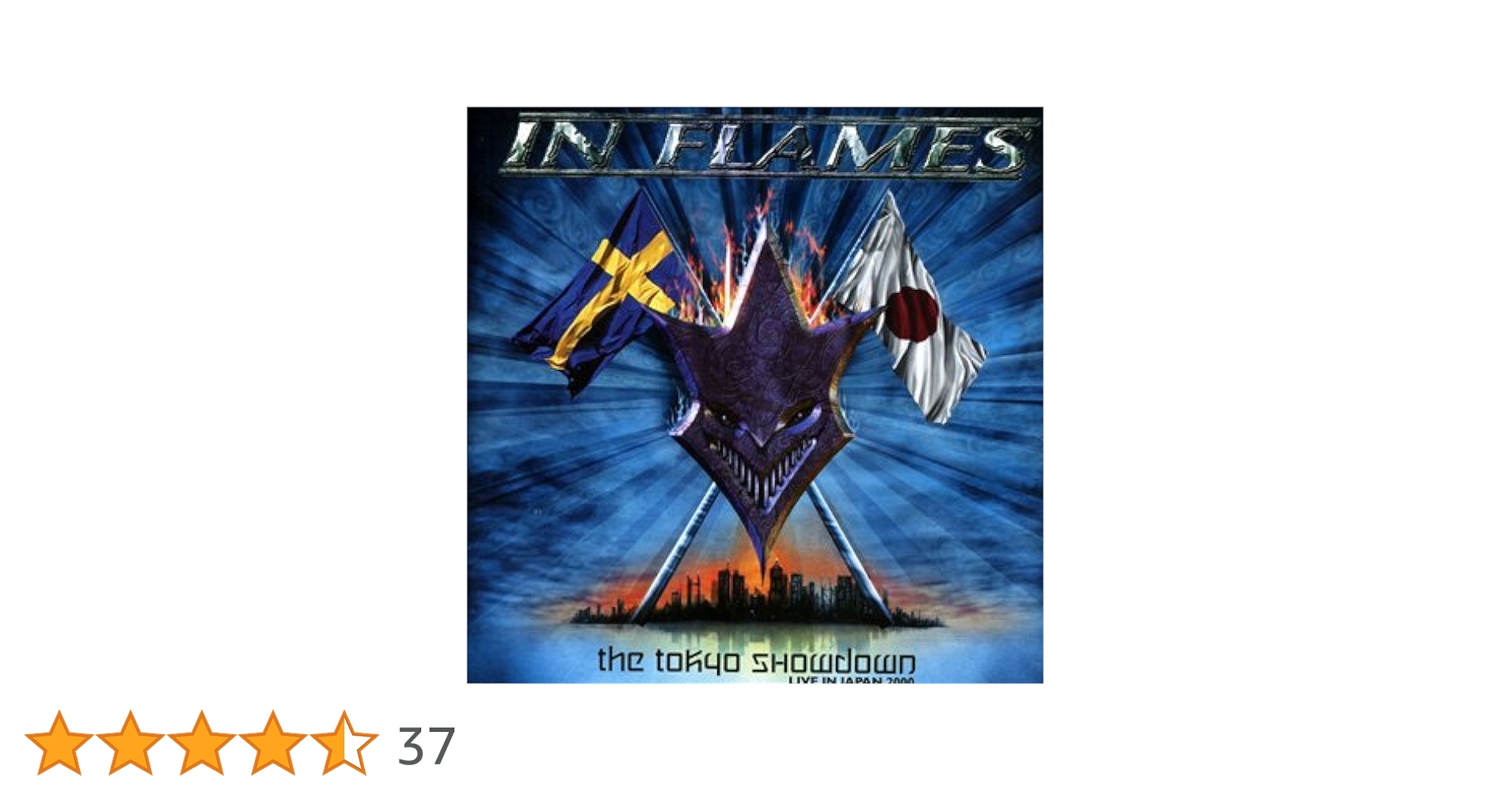In Flames 「ライヴ・イン・スウェーデン (Blu-ray+2CD)」 Amazon.co