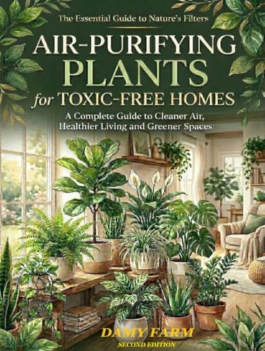 Air-Purifying Plants for Toxic-Free Homes: A Complete Guide to Cleaner Air, Healthier Living and Greener Spaces