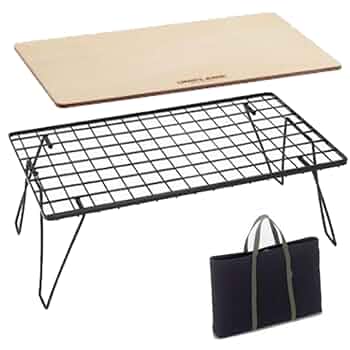 ユニフレーム(UNIFLAME) フィールドラック ブラック 611616 楽天市場】ユニフレーム アウトドアテーブル 60cm フィールド