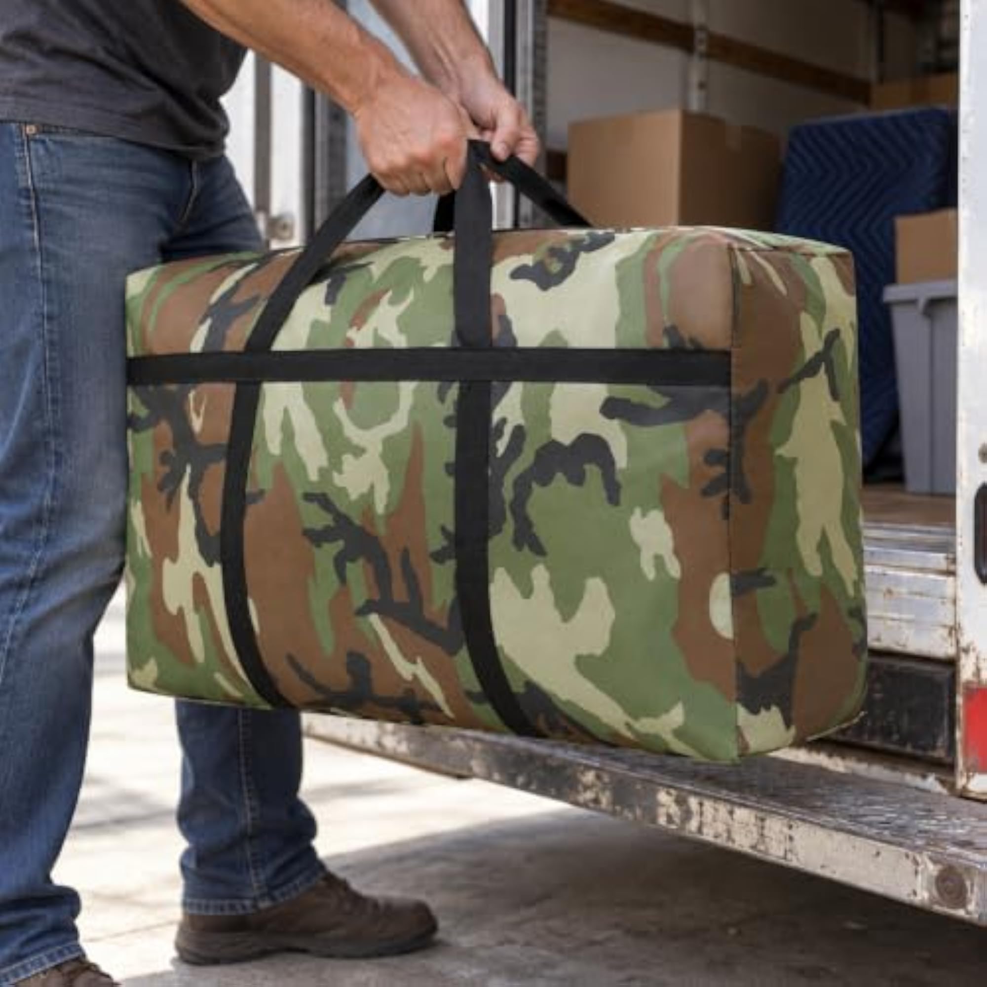 Heavy Duty Waterproof Moving Bags for Quilts and Packing