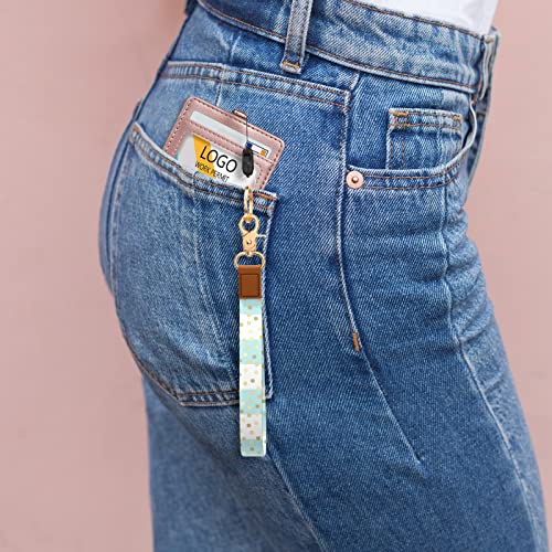 Image of Wrist Lanyard Key Chain, Cute Wristlet Strap Keychain Holder for Women Men Car Keys ID Badges Card Wallet Phone Camera
