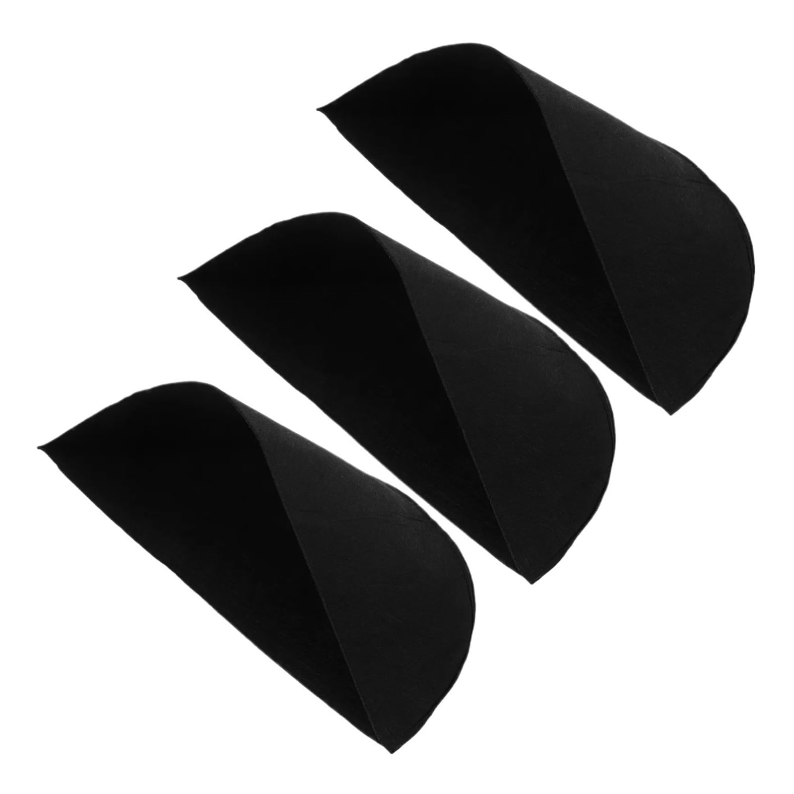 AYWTIUN Felt Planter Liner 3 Pcs Felt Planter Liners Semi-Circular Fabric Basket for Flowerpots Indoor Outdoor Antislip Stable Plant Protection