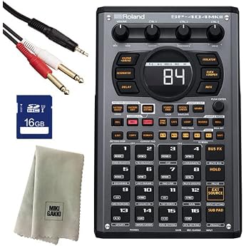 Roland Sampler SP-404MK2 + SD Card 16GB + Cable ATL462A/1.5 + Cleaning Cloth Set