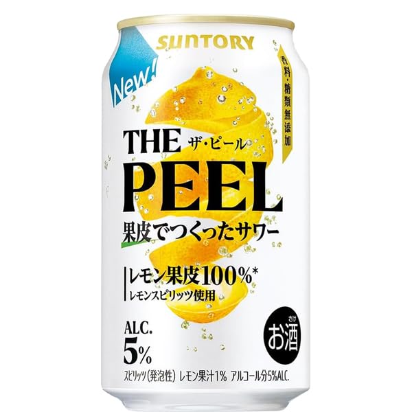 Amazon.co.jp: サントリー THE PEEL(ザ・ピール) レモン 5％ 350ml(1