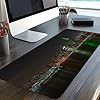 Mouse Pad (64 x 32 x 0.12in), City Large Mouse Pad Gaming New York, Waterproof Desk Mat Stitch The Edges, Mousepad Improve Accuracy and Speed, Office Desk Accessories for PC Home Decor Model-10960 #1
