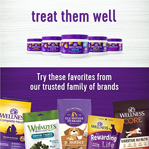 Wellness Grilled Chicken Flavored Soft Chews Hip & Joint Health Supplements for Dogs, 45 Count - Thumbnail 7