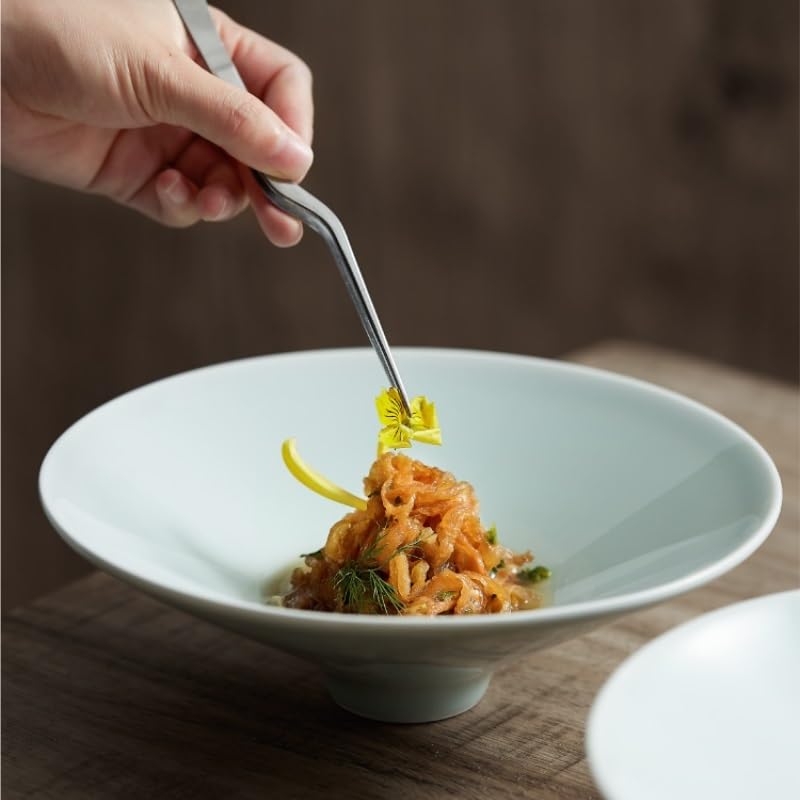 Miska na zupę ceramiczna miska do zupy chiński styl do ramen, kreatywna miska na zimne talerze okrągłe miski na przekąski do salonu ceramiczna miska na zupę