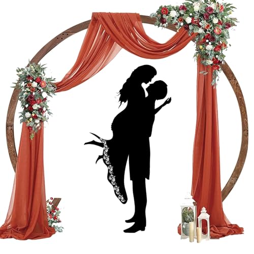 Arche en Bois Arche Ronde Arche Romantique Décoration de Mariage en extérieur Arche de Mariage Arche de Jardin for cérémonie Fond for Anniversair