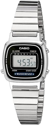 Casio LA670WA-1 reloj digital diario con alarma para mujer disponible en Yaxa Guatemala