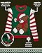 Quad Seven Boys Ugly Christmas Sweater - Cozy Knit Pullover Ugly Sweater Kids Novelty Holiday Xmas Party Outfit, Size 5-6, Teddy Bear Santa