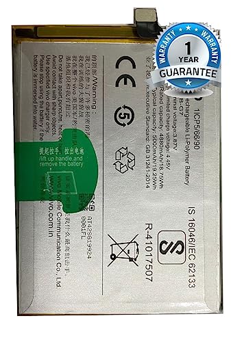 ININSIGHT SOLUTIONS Original B-G7 Battery for Vivo Y17 / Y15 / Y12 / U10 (5000 mAh) - 12 Months Warranty (B0DGG6TCQJ) Amazon Price History, Amazon Price Tracker