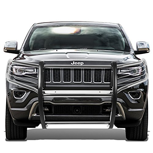 Image of DNA MOTORING GRILL-G-048-SS Front Bumper Brush Grille Guard Compatible with 11-16 Grand Cherokee