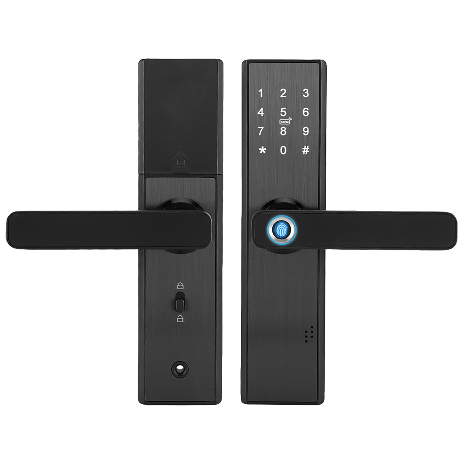 Alomejor Fingerprint Door Lock with Remote Access | Stop cynku, wiele trybów odblokowania, zdalne zarządzanie za pomocą aplikacji