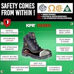 KPR Men's M222 CSA Approved ESR 6" Wide Waterproof 3M Thinsulate Safety Boot