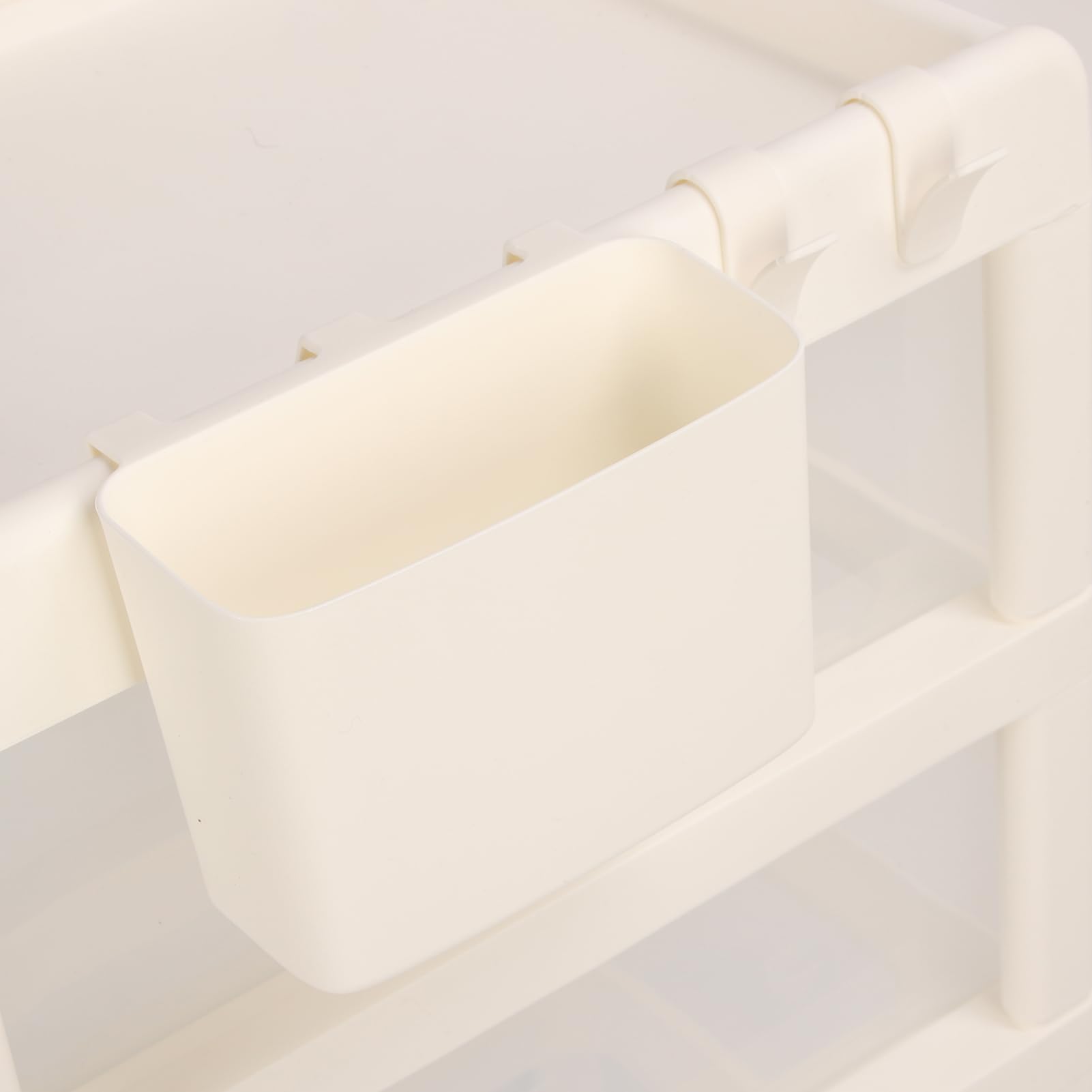 Carrello Porta Pannolini per Bambini con Ruote Carrello con Maniglia Rinforzata Carrello Multistrato per Riporre i Pannolini Organizer per Riporre i Pannolini Essenziali