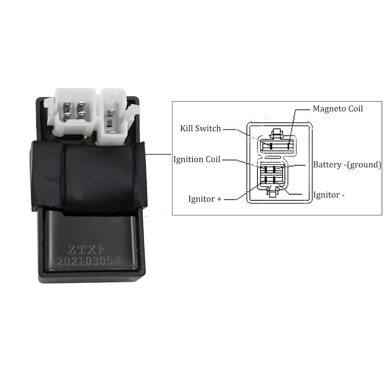 TT 250R用ＣＤＩ Amazon | CDI 点火システム 電子点火器 オートバイ-Qiiluバイ