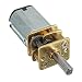 Produktbild Getriebemotor - SODIAL(R)DC 6V 100rpm Mini Metall DC-Getriebemotor Mikro Elektro mit Zahnrad 3 mm Schaftdurchmesser Modell: N20
