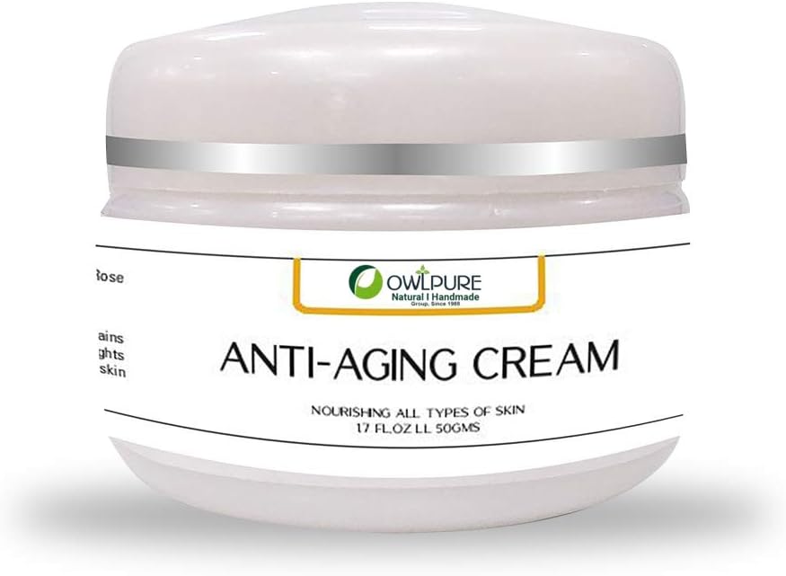 100% Natural, Organic & Handmade,Anti-Aging Cream for Face, Skin & Wrinkle dark spots Reduction Day And Night Cream - Men, Women