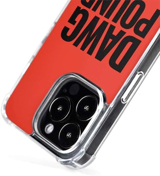 Skinit Phone Case Compatible with MagSafe iPhone 15 Pro Max - Officially Licensed NFL Cleveland Browns Team Motto Design