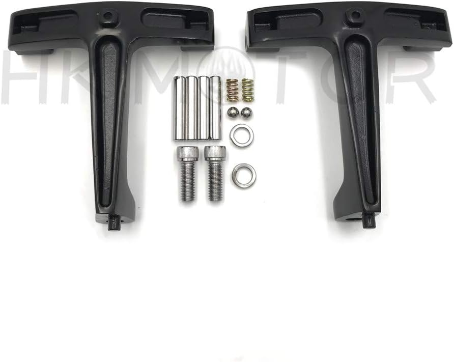 HONGK- Passenger Floorboard Mount Bracket Kit Compatible with H-D Touring 93-09 FLHR FLHS FLTR FLHX [B07NQV8FQG]