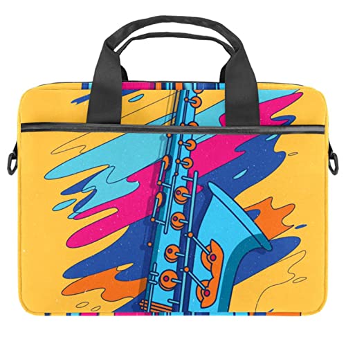 Sacoche à bandoulière multicolore pour ordinateur portable 13 à 14.5 pouces