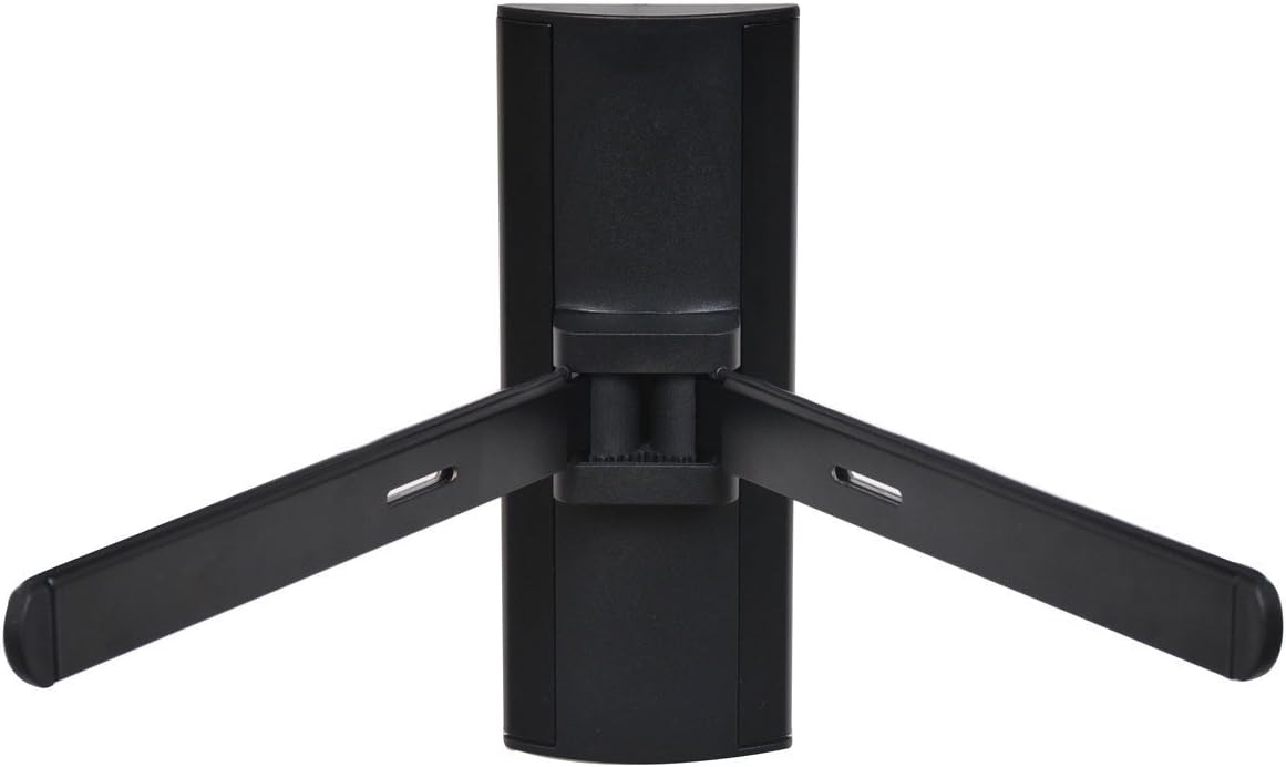 VideoSecu DVD DVR VCR Wall Mount Bracket for DVD Player DDS Receiver Blu-Ray Media VCR Stereo Cable Box - Adjustable Electronic Component Shelf Holder 1XU