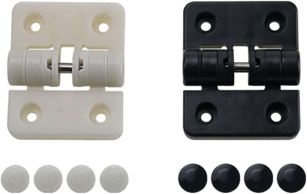 90-Degree Resin Damping Torque Hinges for Industrial Electrical Mechanical Positioning Hinges 1Pcs(Black)