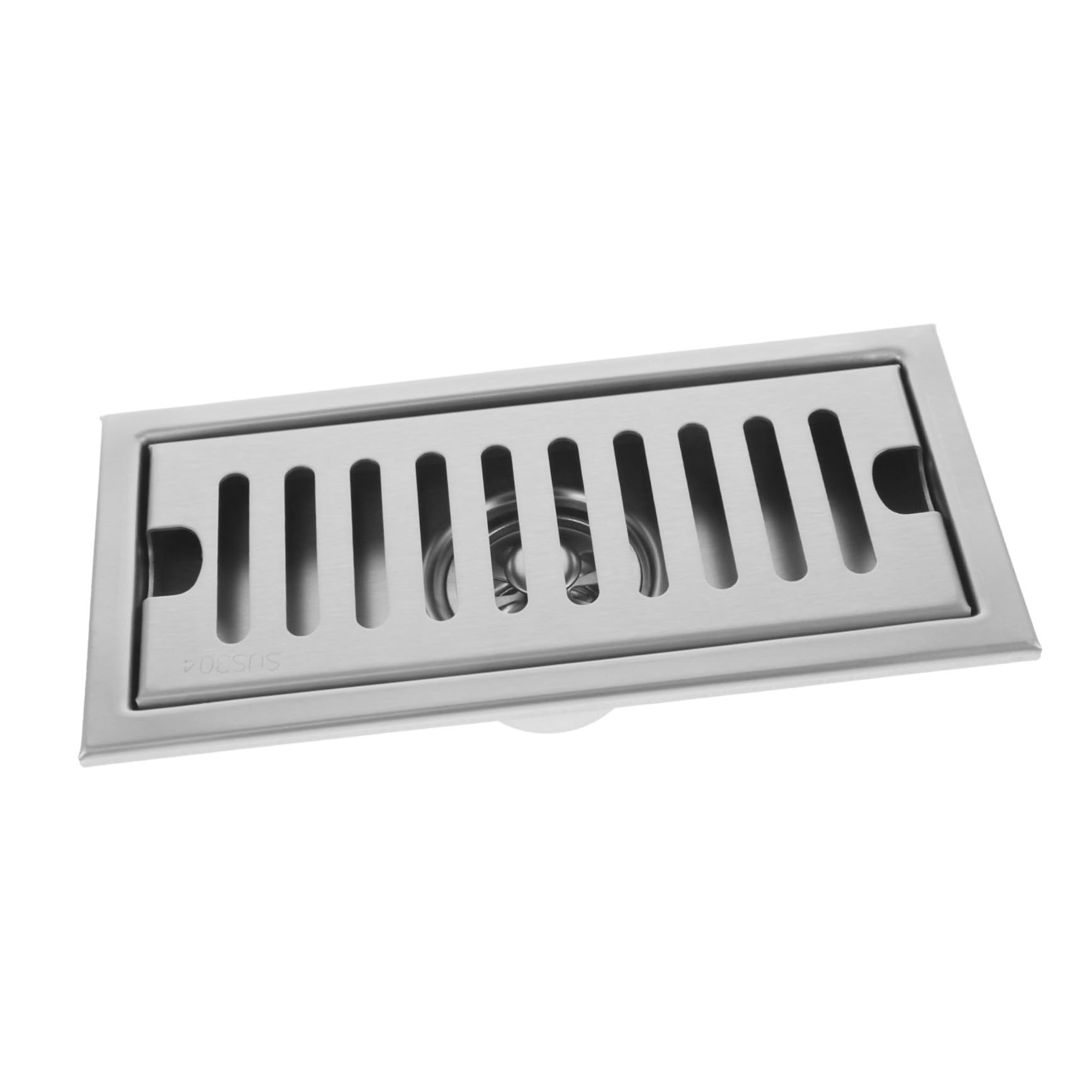 EXCEART Griglia di Scarico a Pavimento in Acciaio Inox 304, Drenaggio Rapido e Facile da Pulire, per Doccia, Bagno e Lavanderia