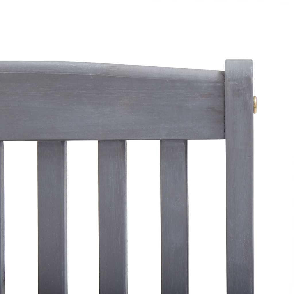 vidaXL Sedie da Giardino Pieghevoli Seggiole da Esterni Richiudibili Arredo da Giardino Mobile da Esterni 4 pz Legno Massello d'Acacia