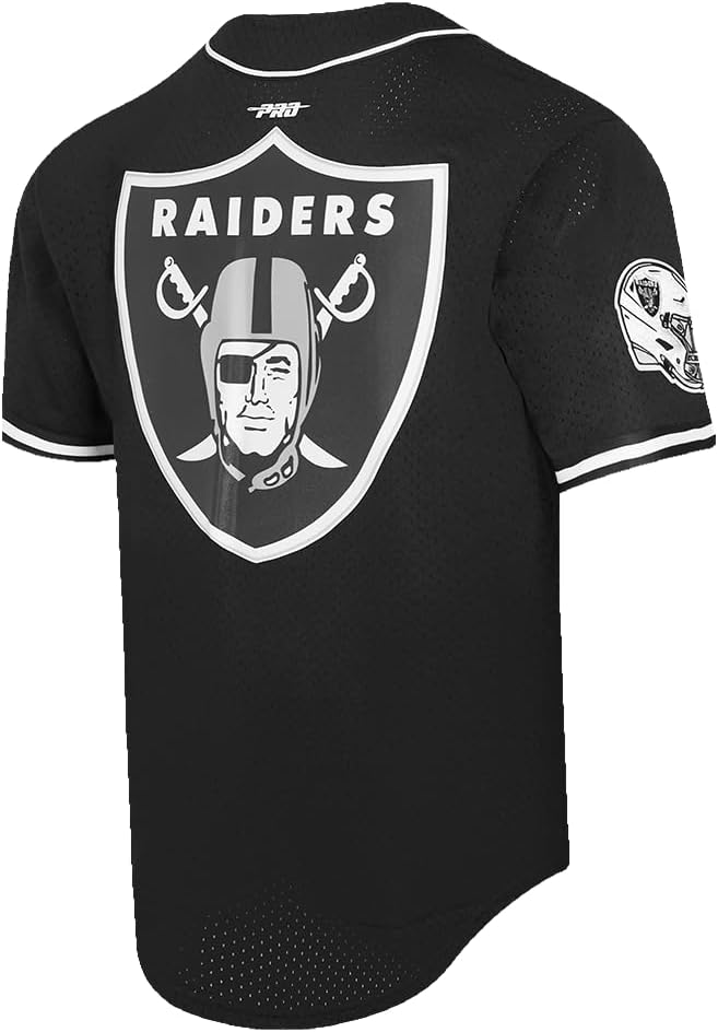 Pro Standard Mens NFL Mesh Button Down Top
