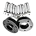 Wheel Hub 5X108X65.1 Wheel Spacers Compatible For Enhanced Driving Experience Compatible For Car Citroën: Dispatch,C5,C6,Space Tourer, XM(10mm Black)